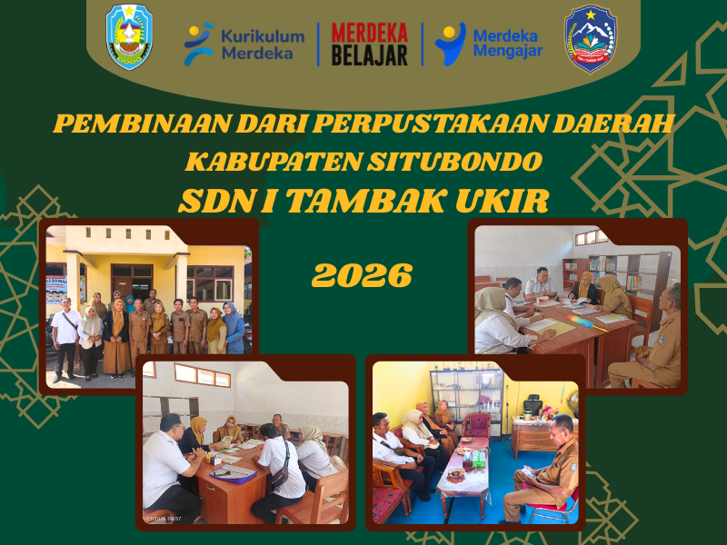 Sinergi Literasi: Dinas Perpustakaan Daerah Kabupaten Situbondo Gelar Pembinaan di SDN 1 Tambak Ukir